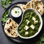 palak-paneer-served-with-butter-naan-and-curds