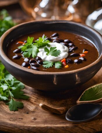 Black Bean Soup Recipe : Nutritious, flavorful, and versatile choice.