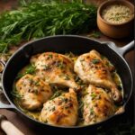 Creamy Tarragon Chicken Recipe : A French Classic for Modern Kitchens.