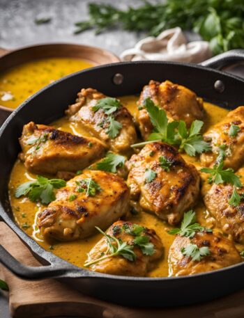 Honey Mustard Curry Chicken: A Flavorful Fusion Delight.