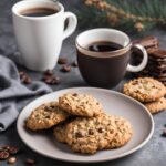 Oatmeal Cookies Recipe served with coffee