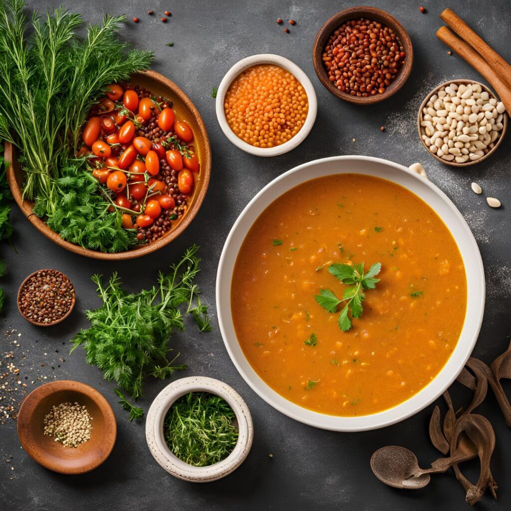 Red Lentil Soup Recipe.