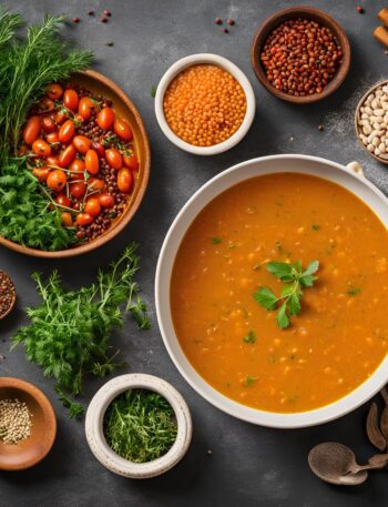 Red Lentil Soup Recipe.