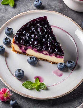 Blueberry Cheesecake Recipe : A showstopper that is sure to impress