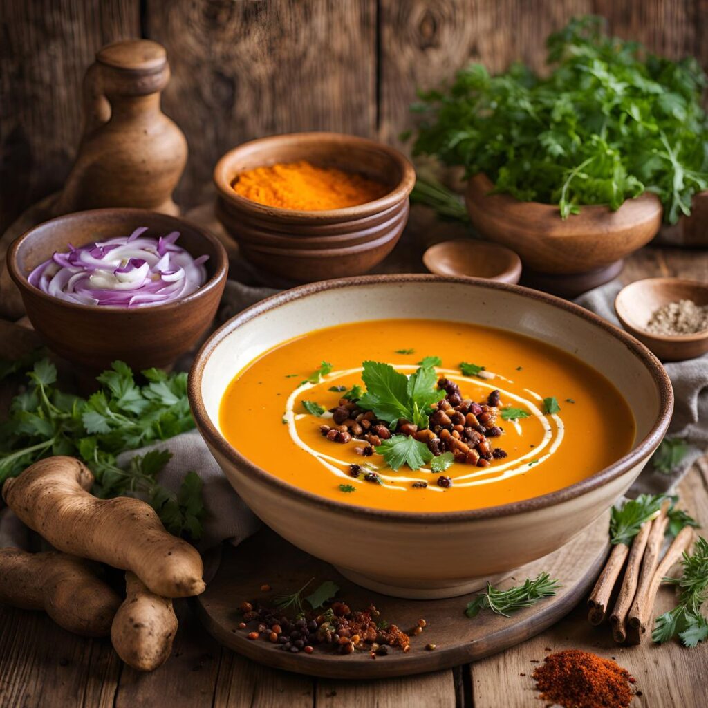 Sweet Potato Soup Recipe - Delightful combination of flavor, nutrition, and warmth