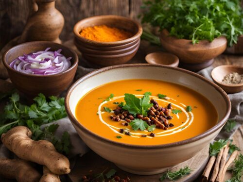 Sweet Potato Soup Recipe - Delightful combination of flavor, nutrition, and warmth