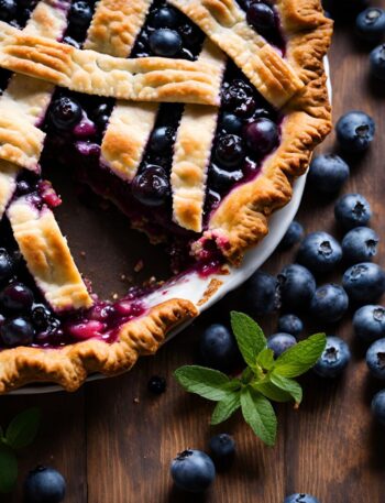 Blueberry Pie Recipe : A Timeless Dessert Delight.