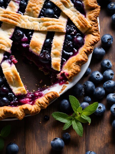 Blueberry Pie Recipe : A Timeless Dessert Delight.