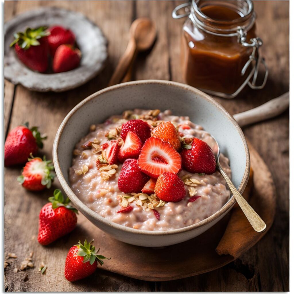 Strawberry Oatmeal Recipe : A Wholesome Breakfast to Kickstart Your Day