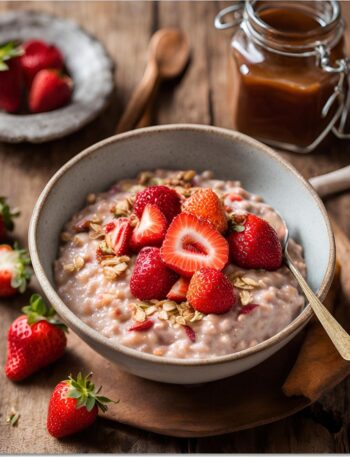 Strawberry Oatmeal Recipe : A Wholesome Breakfast to Kickstart Your Day