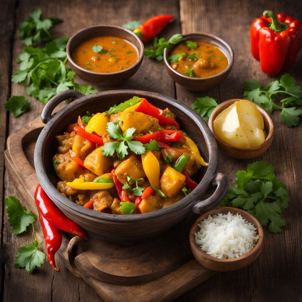 Aloo Capsicum Masala Recipe : A Flavorful, Comforting Indian Dish.