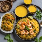 Prawn Biryani Recipe - Seafood lover’s delight. 