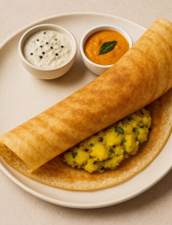Masala Dosa Recipe: The Quintessential South Indian Delight.