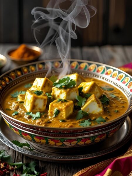 Paneer Korma Recipe : A Royal Embrace of Flavor and Tradition