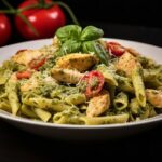 Chicken Pesto Pasta Salad: A Flavorful Fusion of Freshness and Comfort.