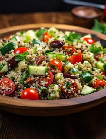 The Mediterranean Quinoa Salad: A Delicious Fusion of Tradition and Nutrition